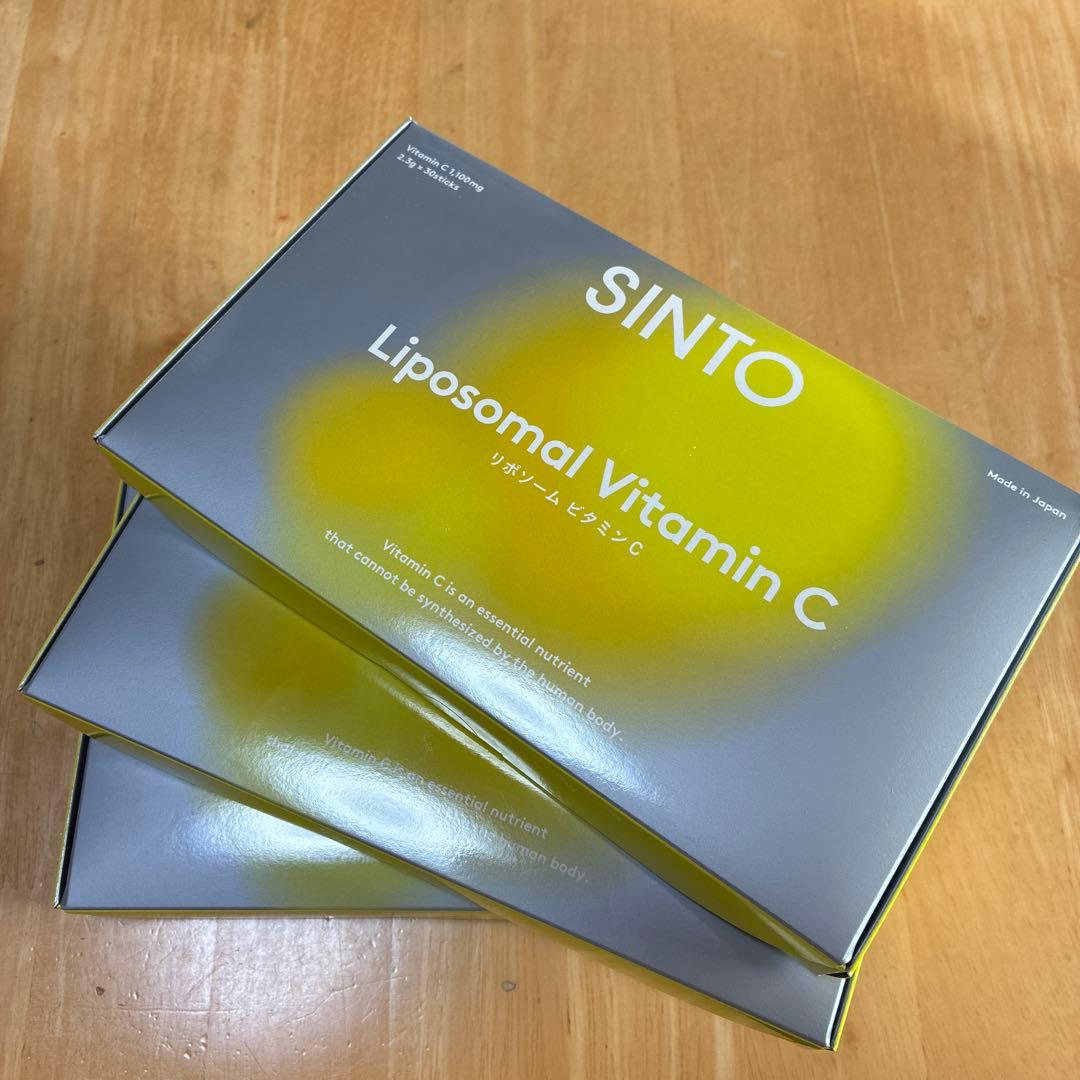 【３箱】SINTO シントー SINTO リポソーム ビタミンC
