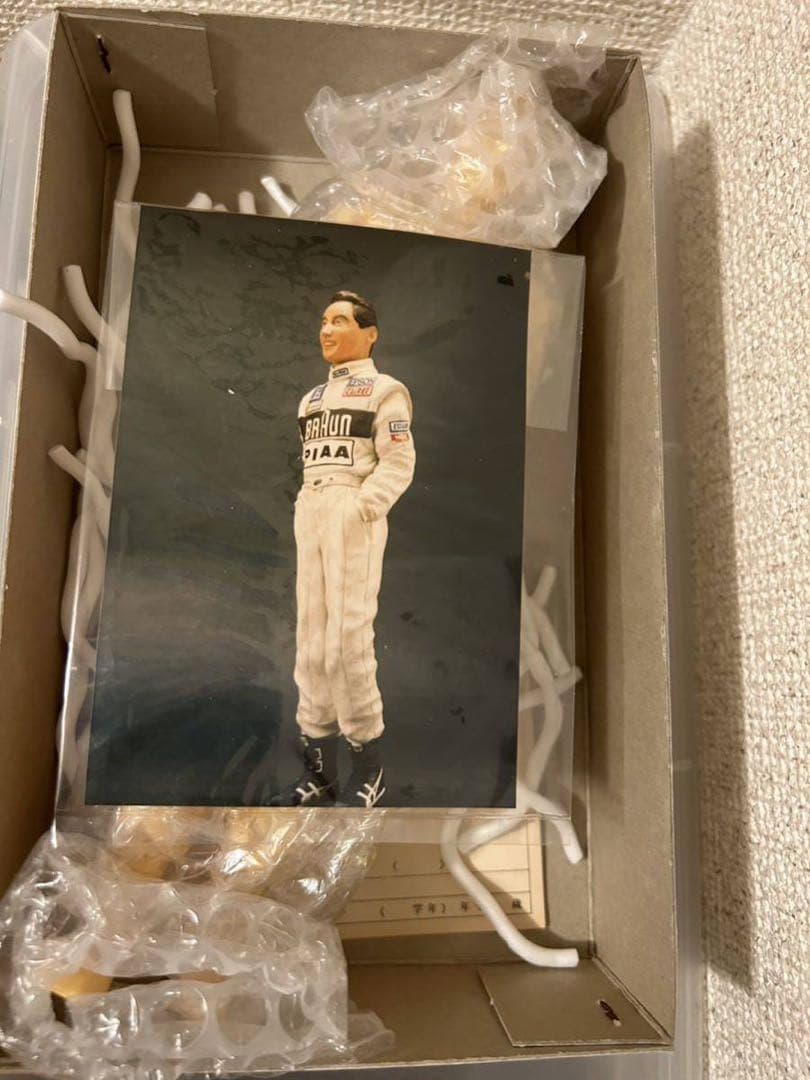 F1 ／ 中嶋悟　ガレージキット　フィギュア　ベネトン