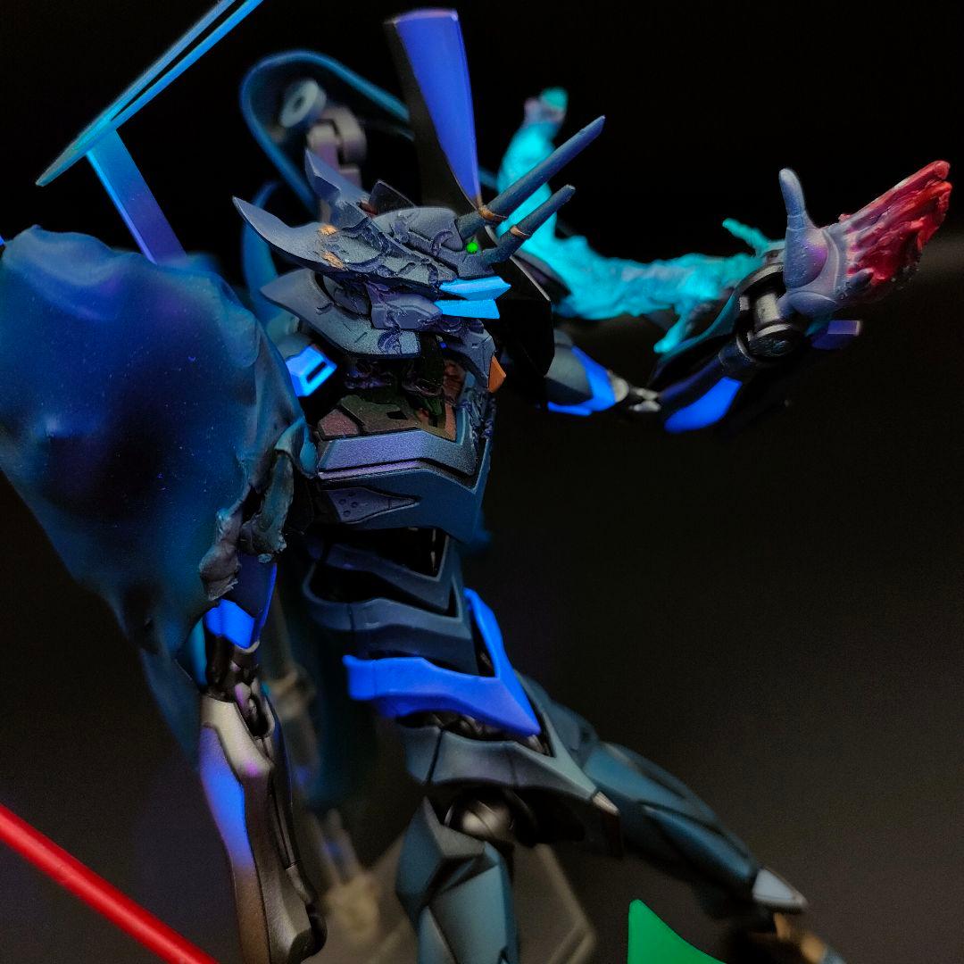 エヴァンゲリオン　Mark.6 RG　覚醒　カヲル　プラモデル　【全塗装完成】