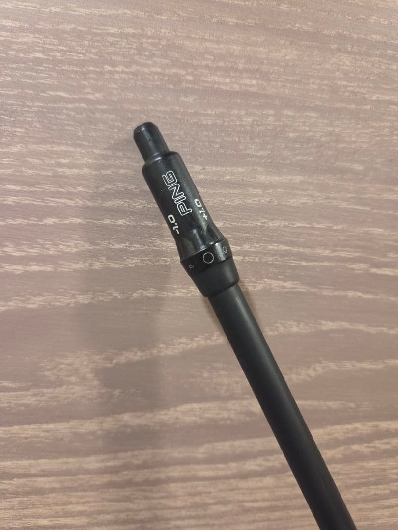 NXブラック50X　PINGスリーブ　ドライバーシャフト eliteグリップ付き