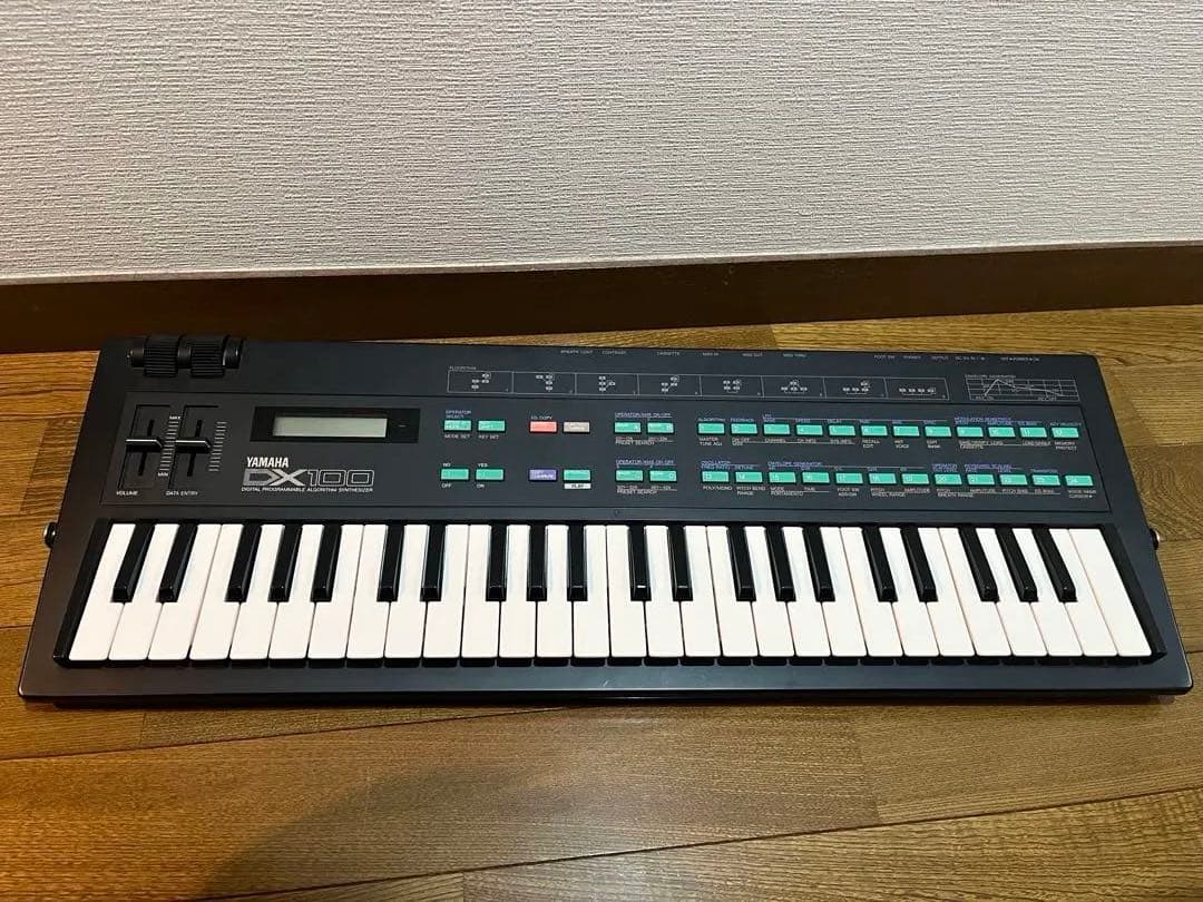 【ジャンク】Yamaha DX100 fmシンセサイザー
