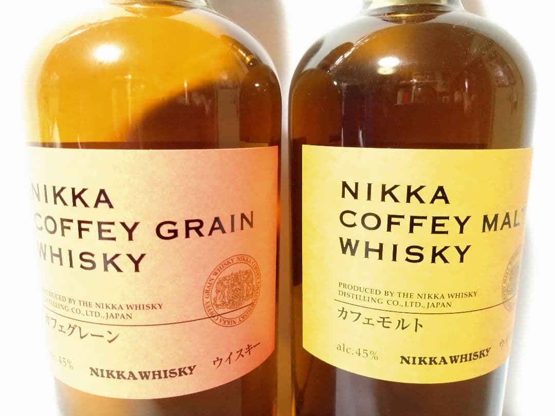 ニッカ　カフェグレーンとカフェモルトのセット