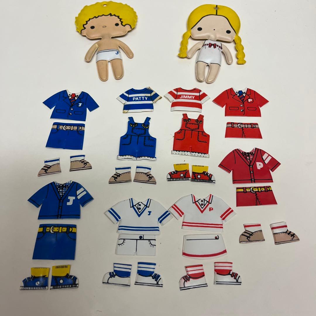 SANRIO パティ＆ジミー　着せ替え　昭和　レトロ　サンリオ