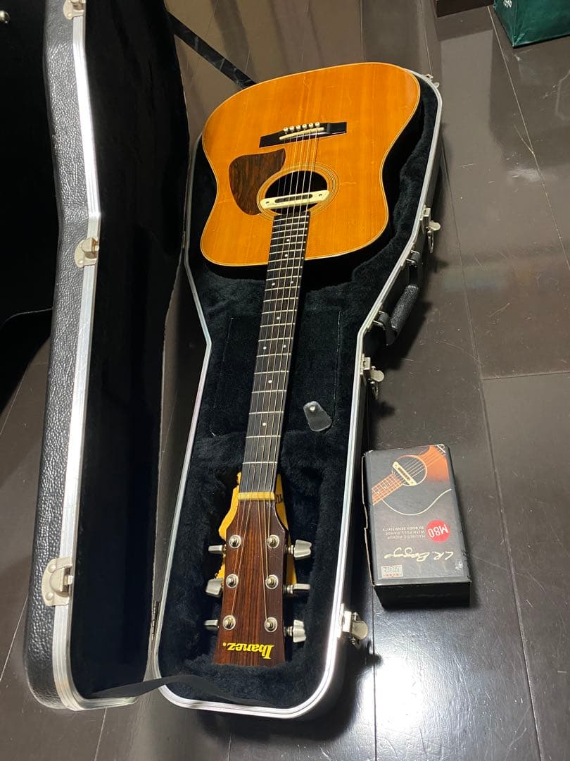アコースティックギター　ibanez