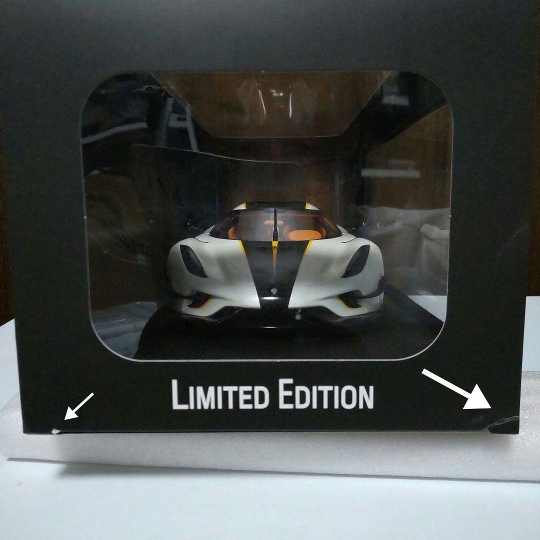 ケーニグセグ レゲエーラ ホワイト 1/18 GTスピリット 京商