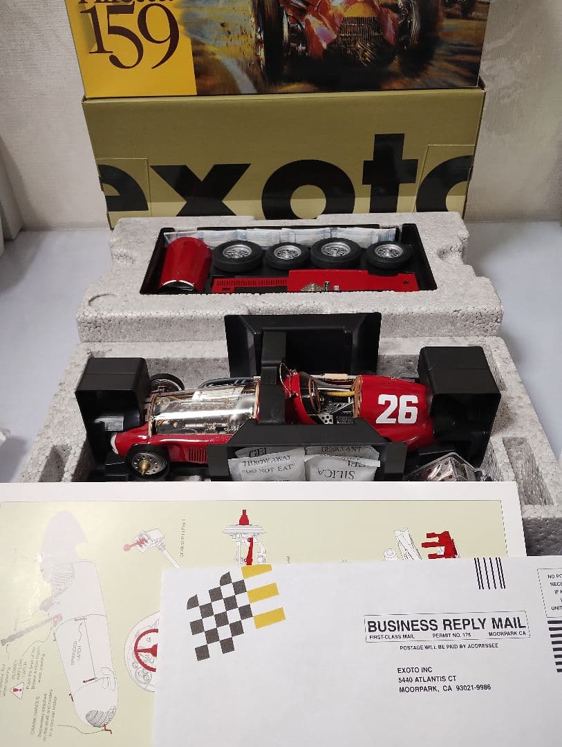 自動車 Exoto XS Alfa Romeo 159 #26 1/18