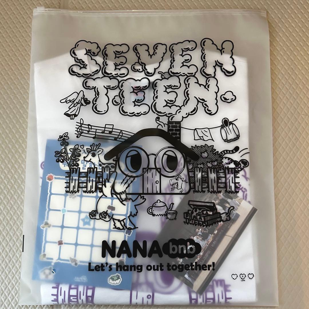 SEVENTEEN ウォヌ　NANA bnb ナナ民泊　Tシャツ　Lサイズ