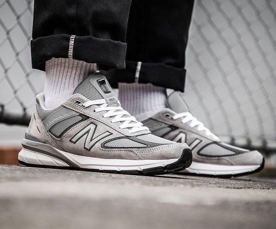 ニューバランス990v5　グレー　箱付き
