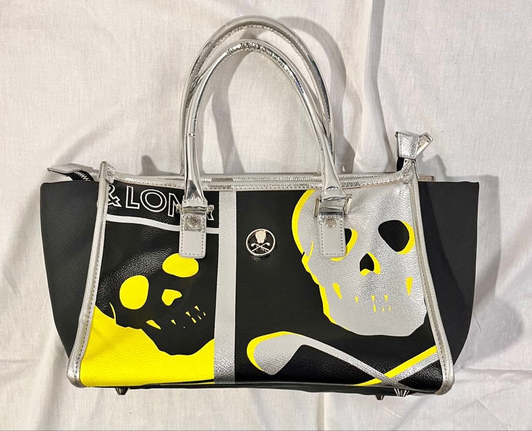 ① MARK&LONA マークアンドロナ ハンドバッグ スカルデザイン