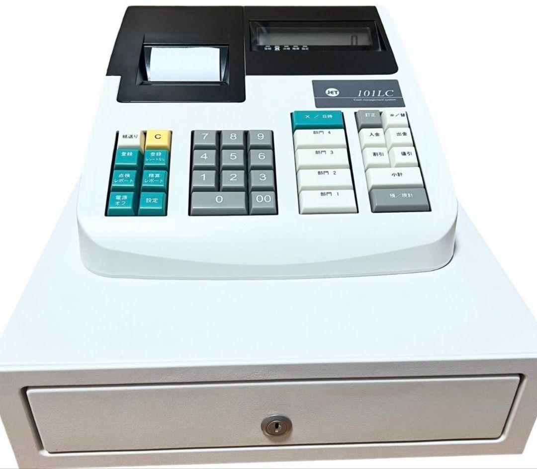 新品未使用 業務用 レジ レジスター CLOVER JET101LC