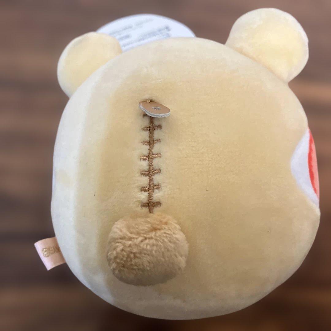 リラックマ　ぶらさげぬいぐるみ　マリトッツォ