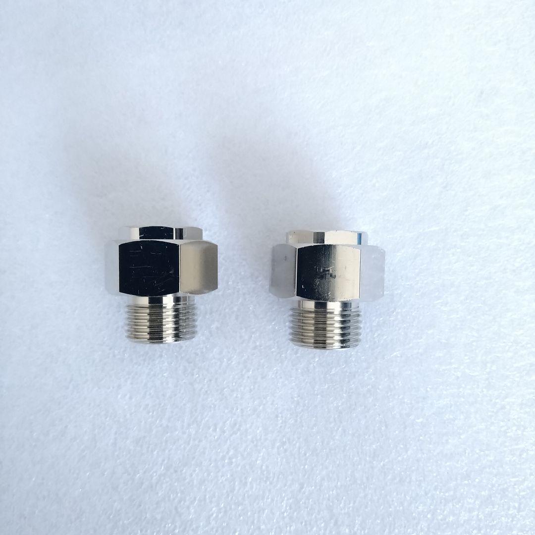 ビールサーバー用、ミニガスアダプター2個（新品未使用）