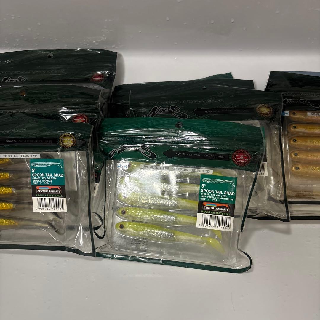 妙誠丸　　スプーンテールシャッド５in１０パック