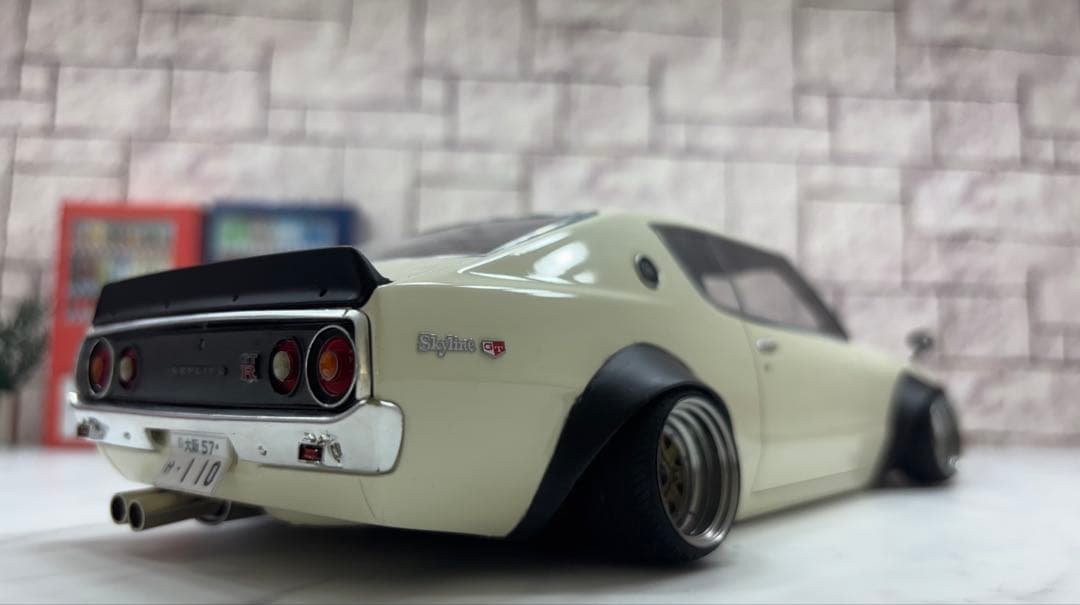 1/18ミニカー IGケンメリGTR MK-Ⅲ深リムスーパーワイドカスタム