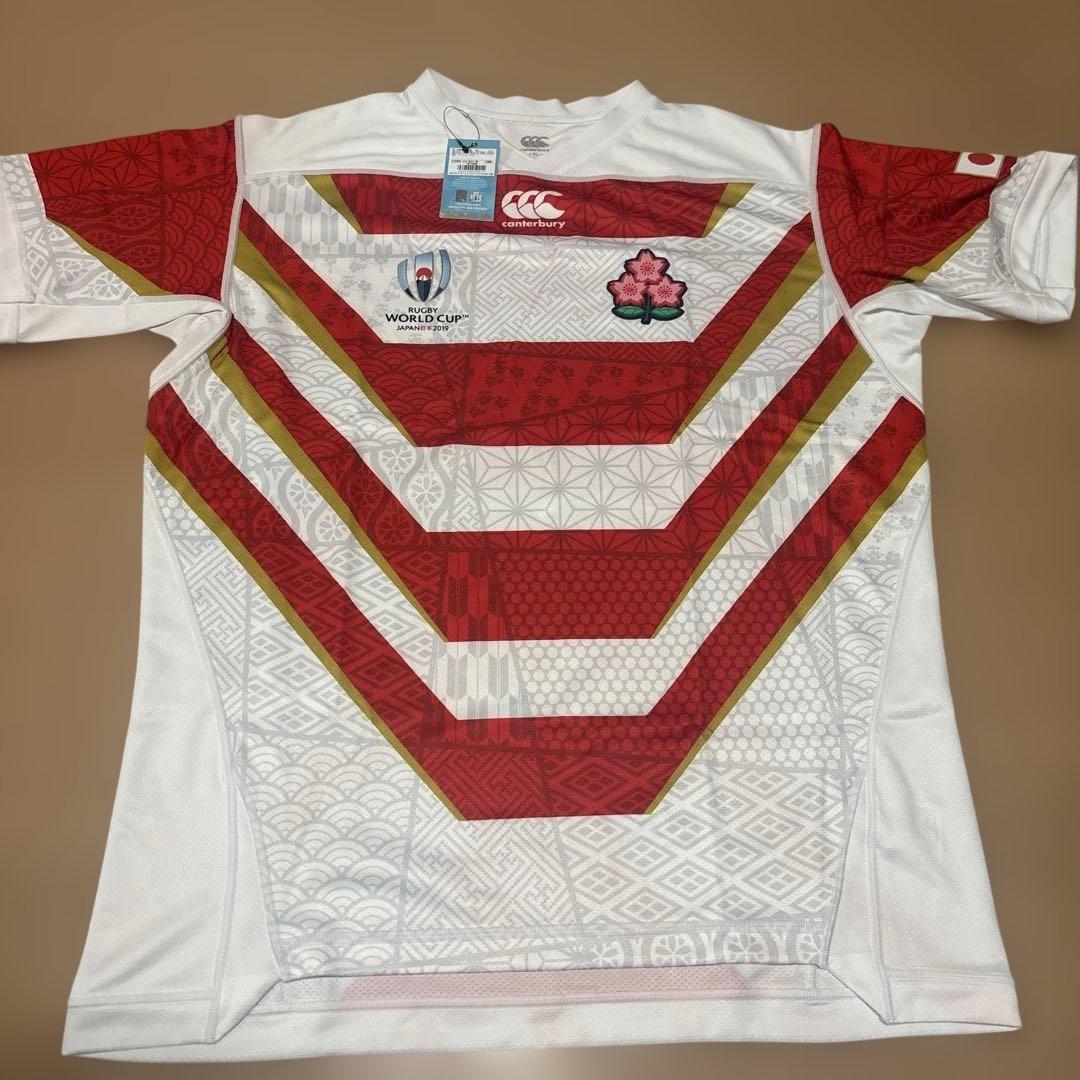 新品激レア入手困難ラグビーカンタベリー日本代表ユニフォームsize 3L
