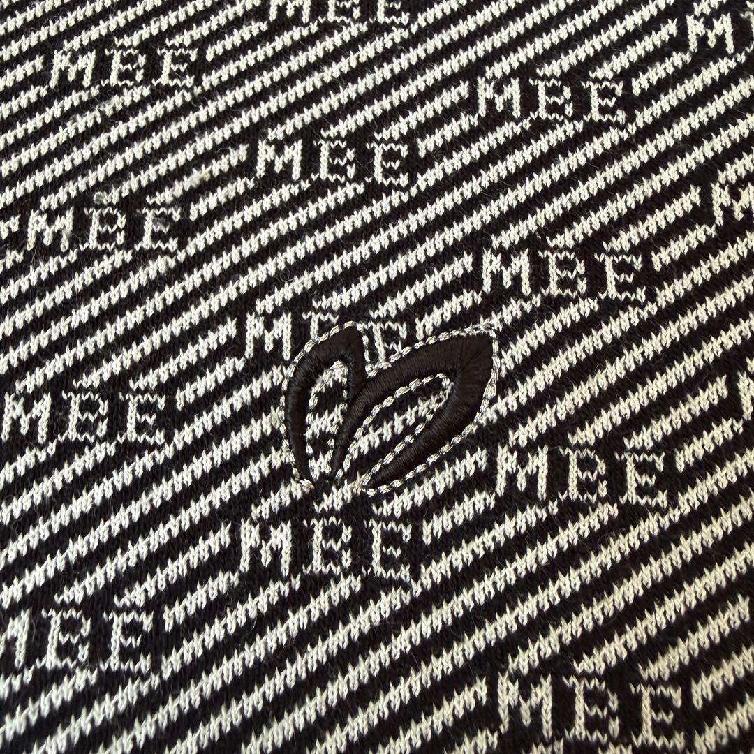 現行モデル　マスターバニー　ニット　総柄　黒　白　グレー　M〜L相当　4 美品