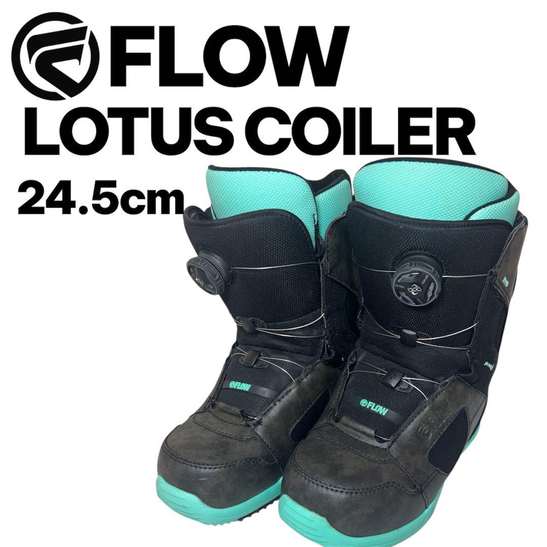 美品 FLOW BOA ブーツ スノーボード フロー スノボー 25cm ボア