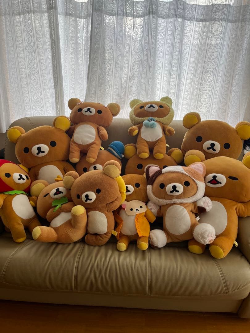 リラックマ　ぬいぐるみ　12セット