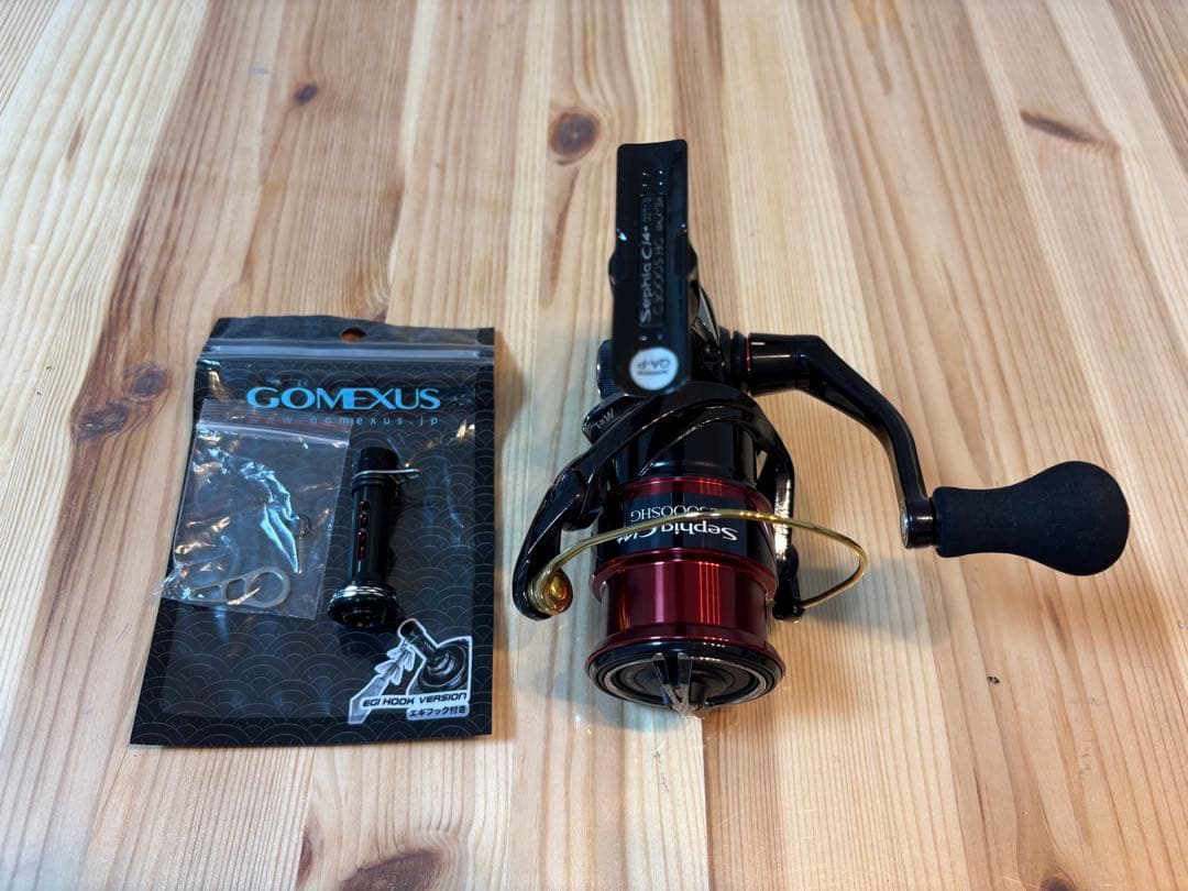 未使用 シマノ 17 セフィア CI4+ C3000SHG ゴメクサス付