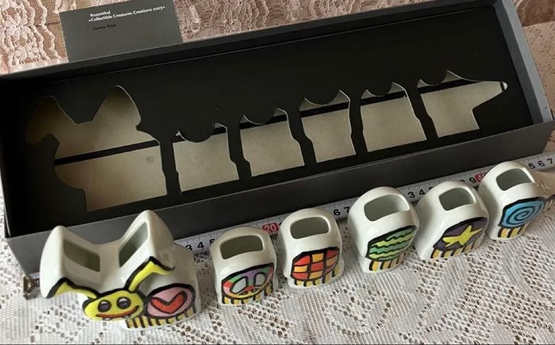 ジェームスリジィ花瓶6個セット