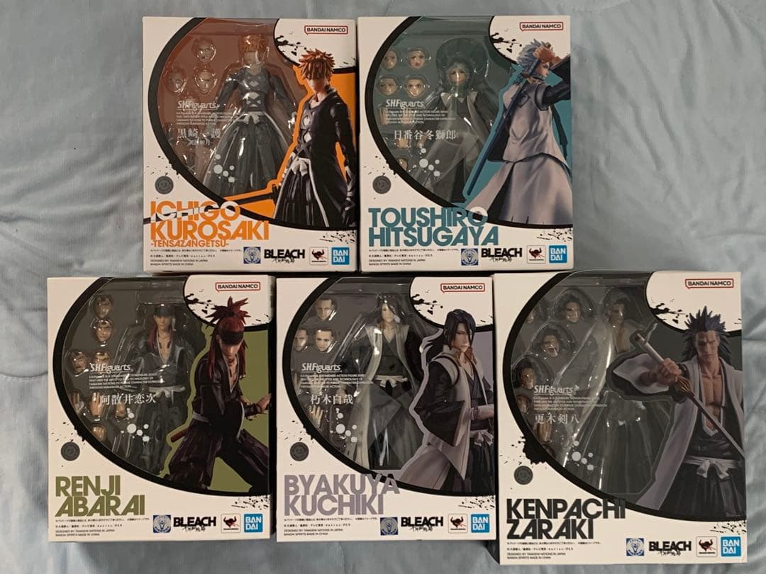 S.H.Figuarts BLEACH-千年血戦篇-５体セット