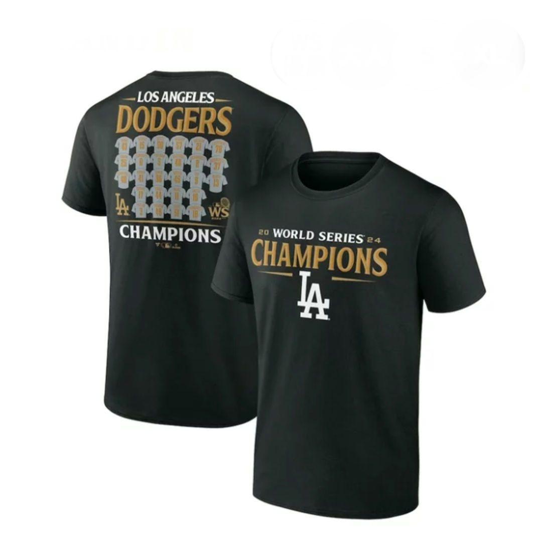 【受注生産品】ドジャース ワールドシリーズ2024優勝記念Tシャツ　Mサイズ
