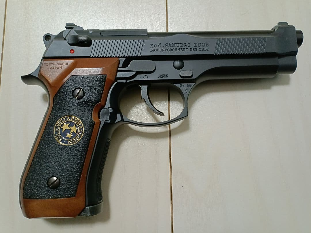 【中古品】東京マルイ ガスガン「サムライエッジ スタンダードモデル（黒）」