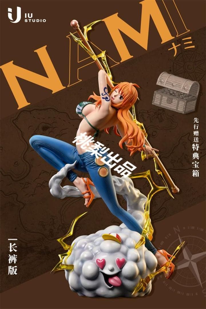 新品未開封 ワンピース　IU　ナミ　ガレージキット ガレキ スタチュー