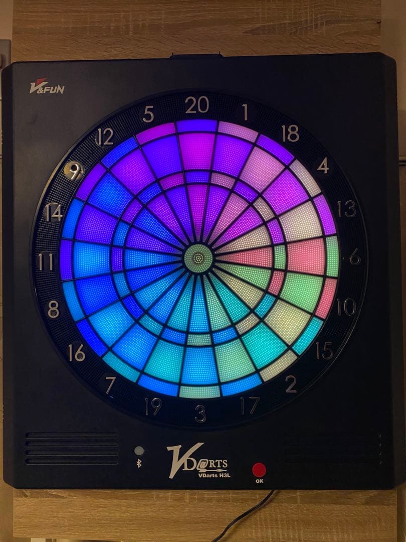 VDarts H3L LEDダーツボード