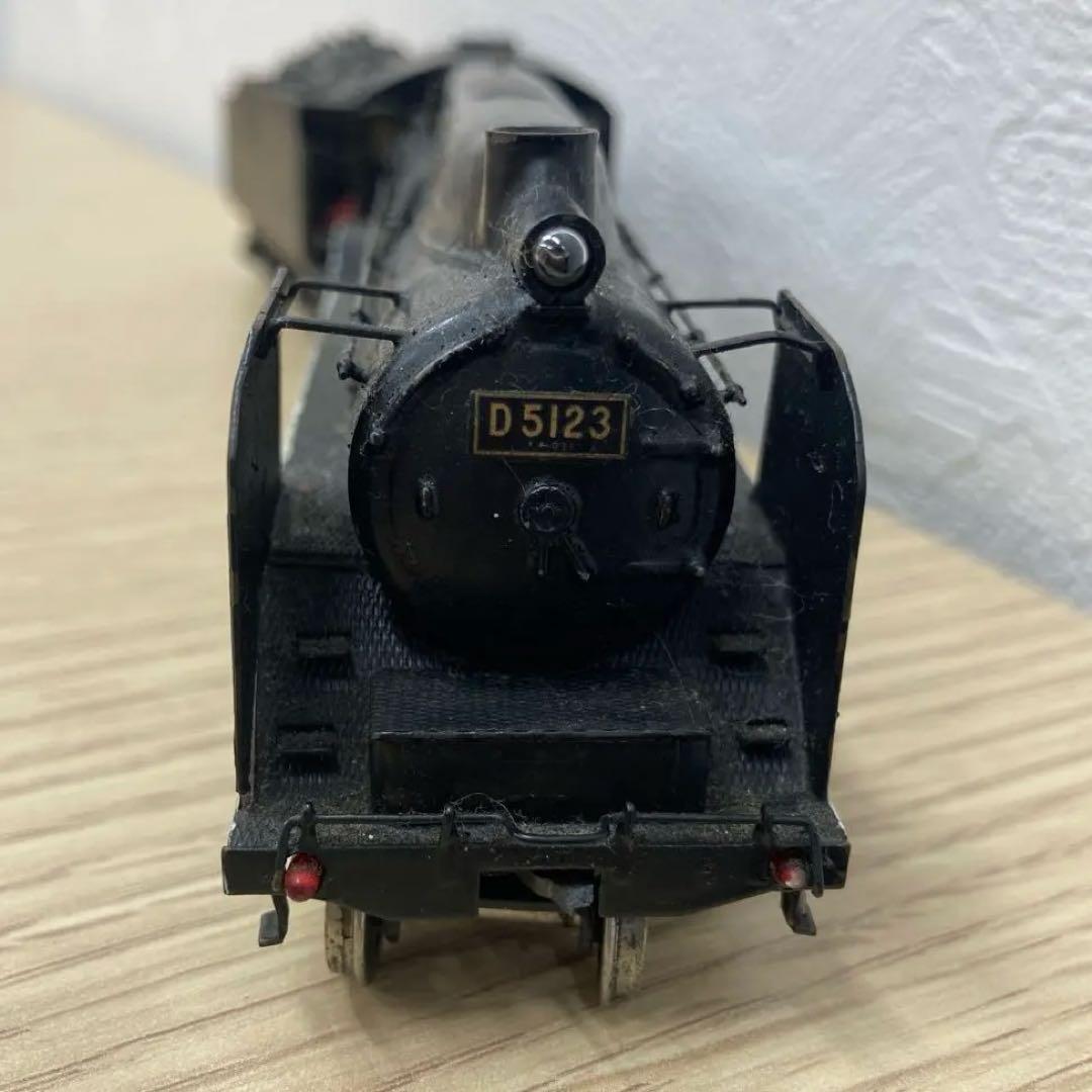 HOゲージ アダチ D5123 蒸気機関車 ジャンク 鉄道模型