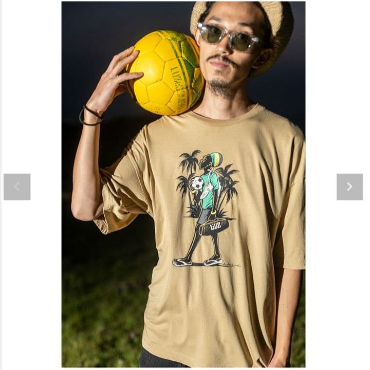 【新品未使用】ルースイソンブラ 限定 Tシャツ 茶 XL 半袖 シャツ