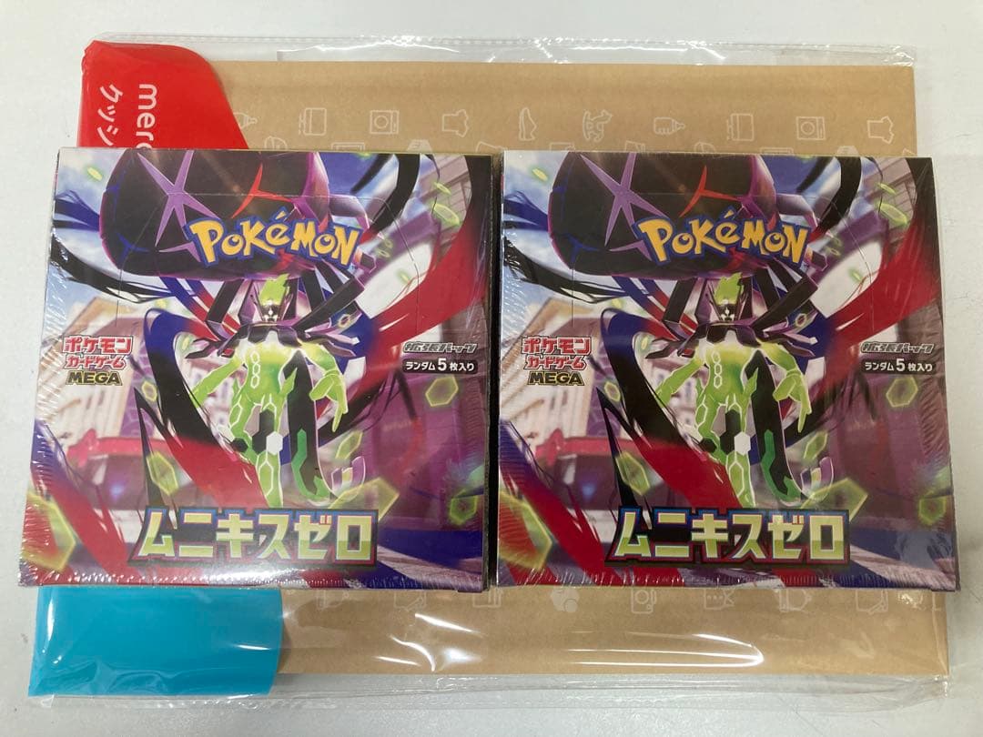 ムキニセスゼロ 2BOXシュリンク付き ポケモンカード