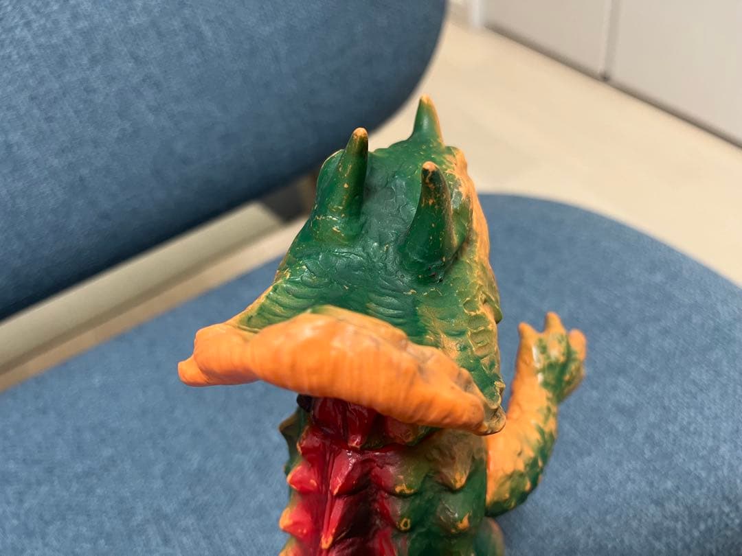 トリケラン ソフビ 三浦トーイ パチ怪獣 昭和レトロ　マルサン ブルマァク