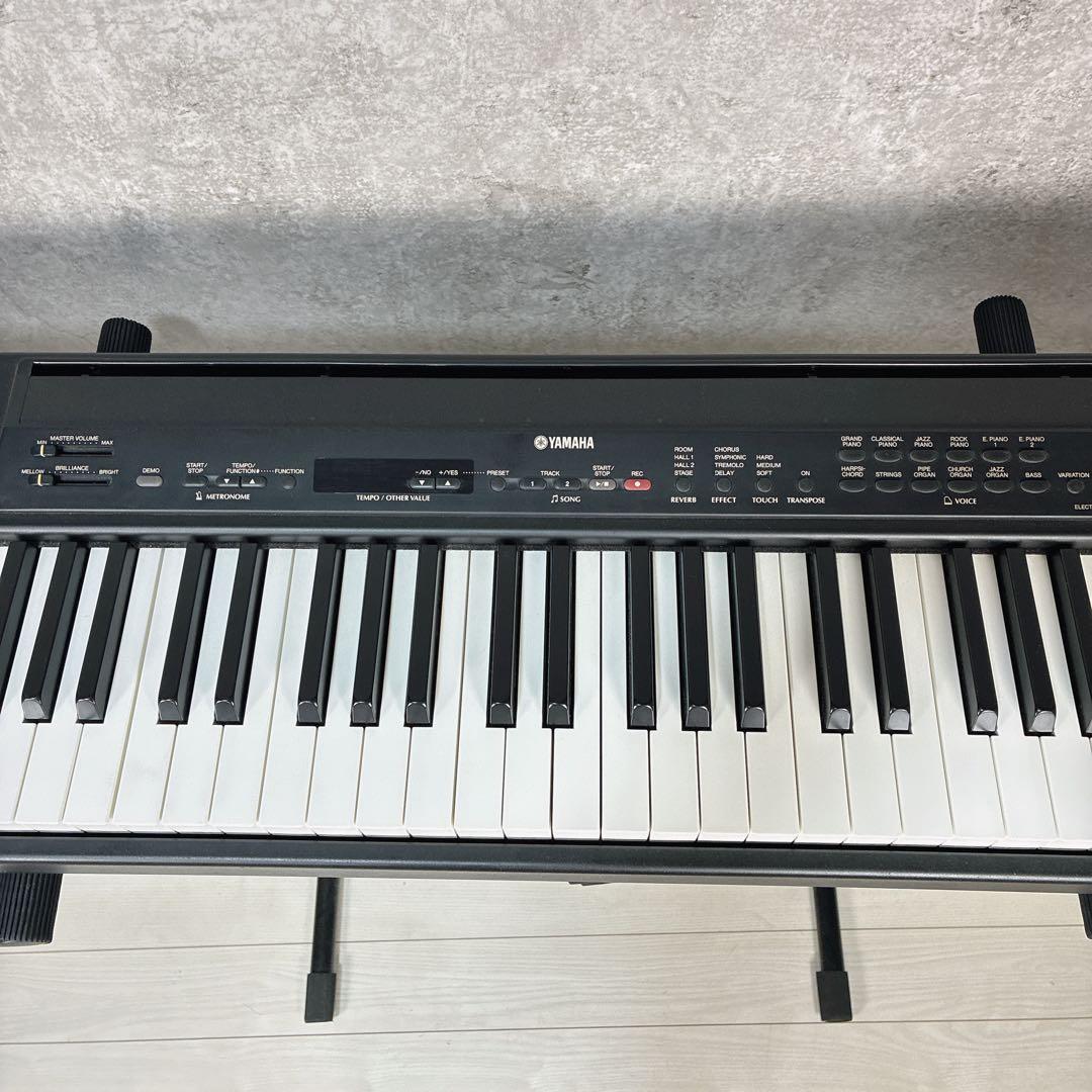 YAMAHA ヤマハ 電子ピアノ P-80 88鍵盤 スタンド ペダル付属