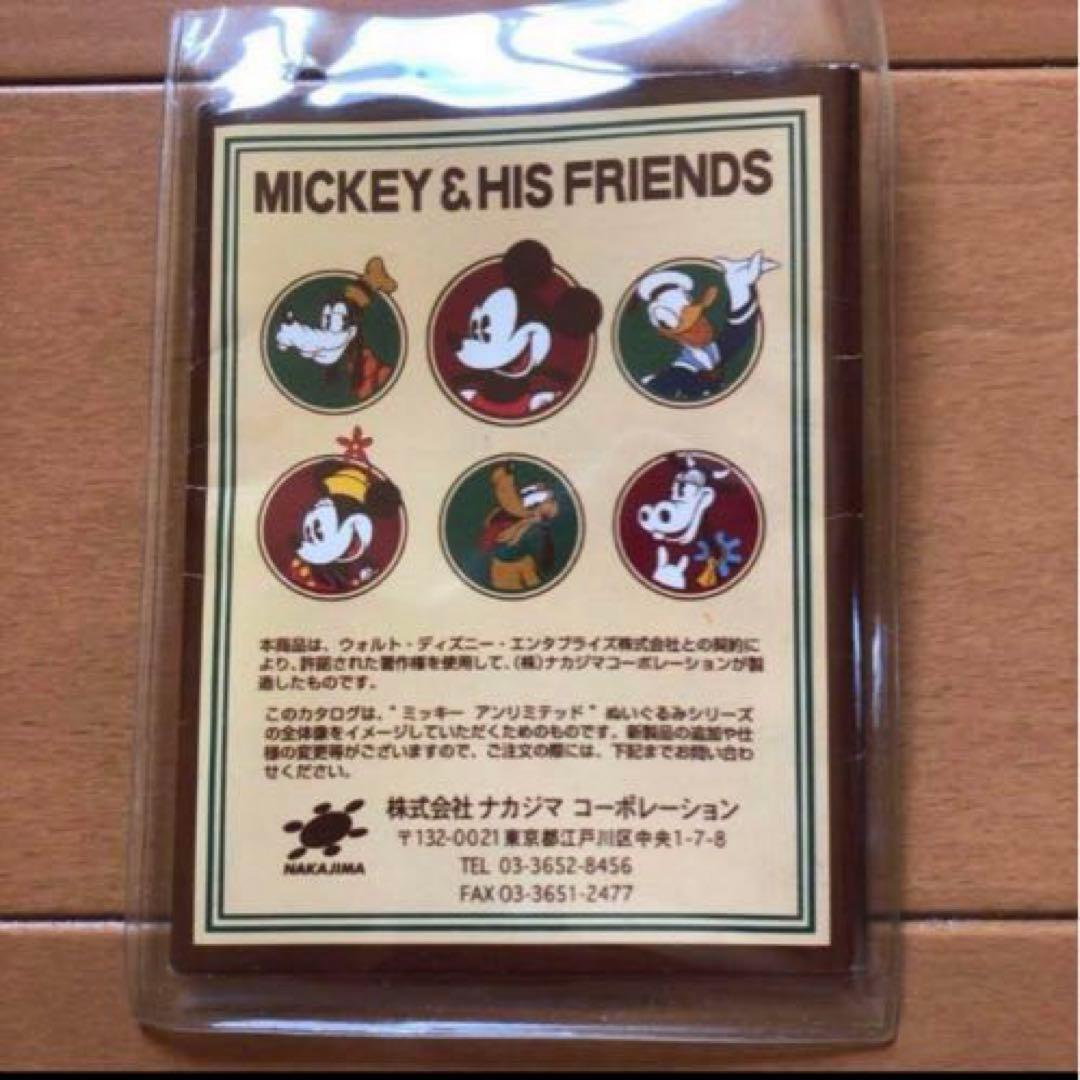 ミッキー ミニー　ぬいぐるみ　レトロ　オールドミッキー