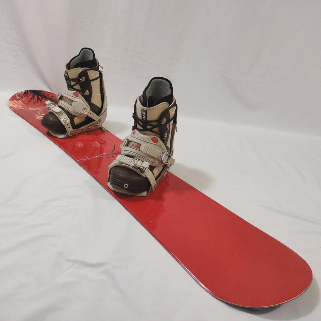 K2 X-GAMES Burton　板&バイン&ブーツ　GIRLS スノボセット
