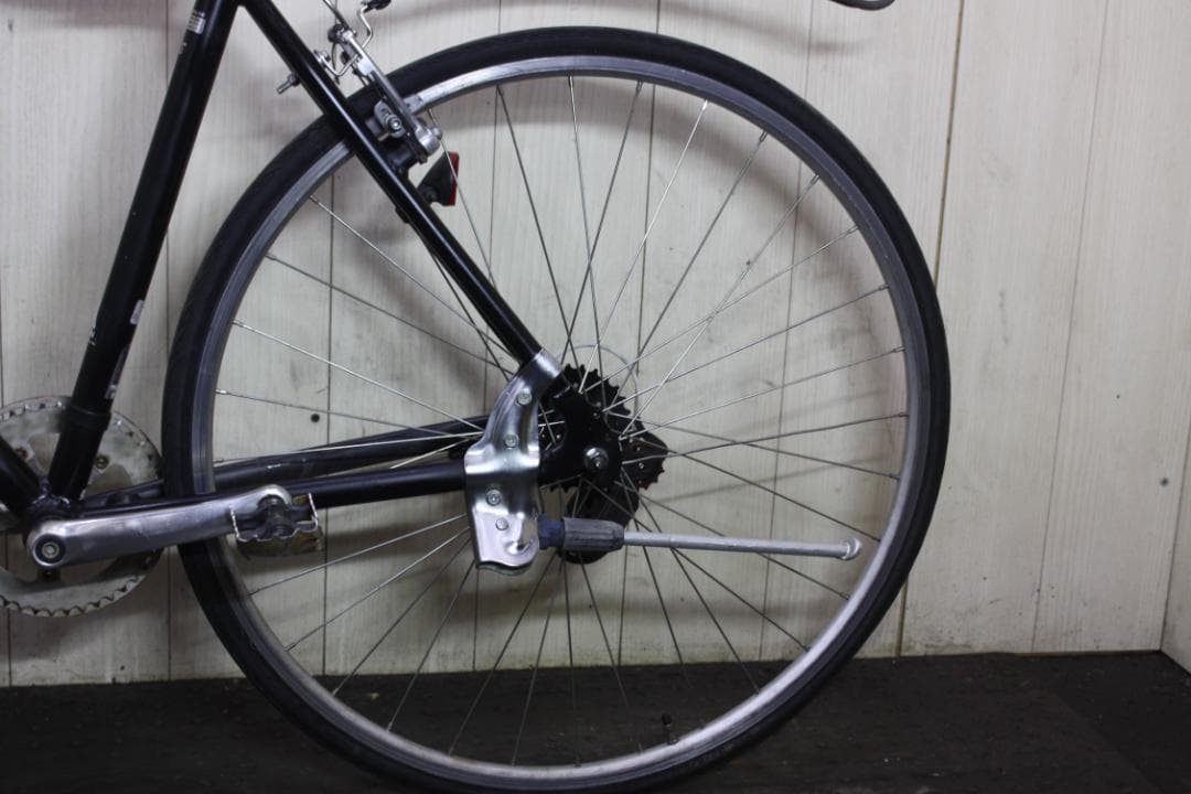 あさひ製WEEKEND アルミ 700C 7速 510mm BLACK系 クロス
