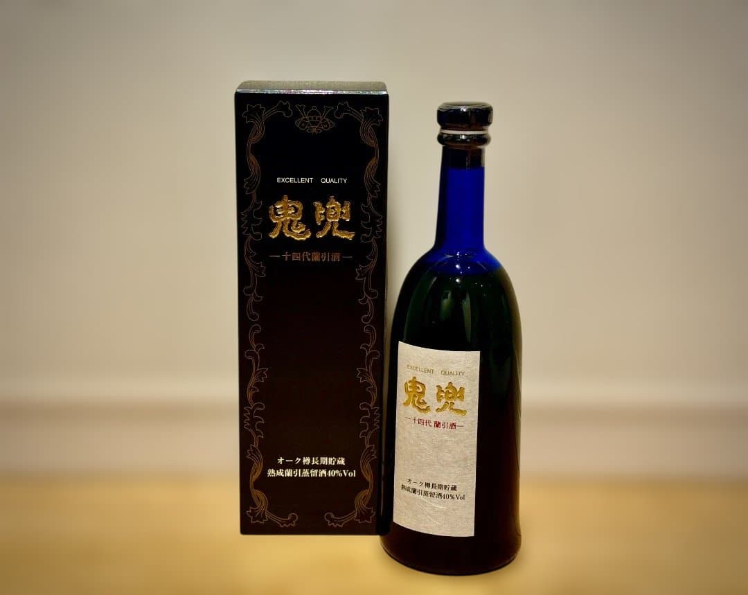 【限界値引き】【希少酒新品未開封】十四代『鬼兜』蘭引酒熟成純米焼酎