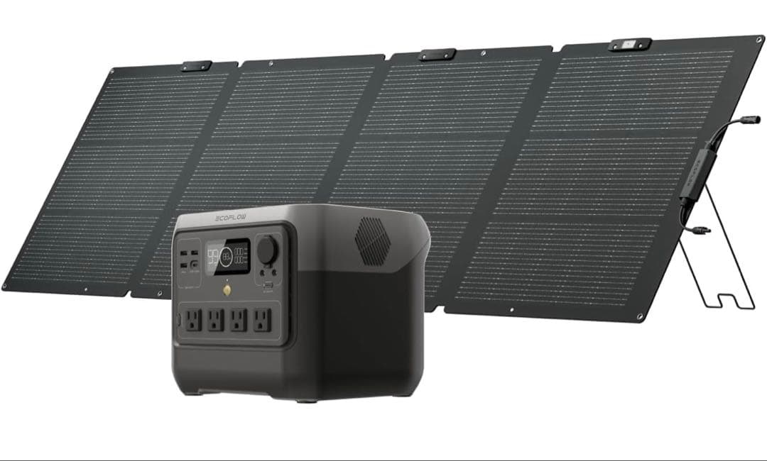 EcoFlow  2 Pro 768Wh ソーラパネル220W セット