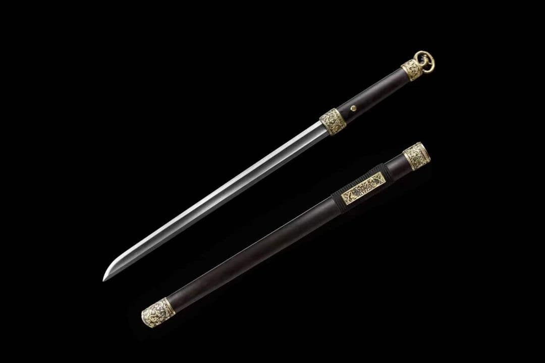 双竜環首刀 古兵器   武具　刀装具　日本刀　模造刀