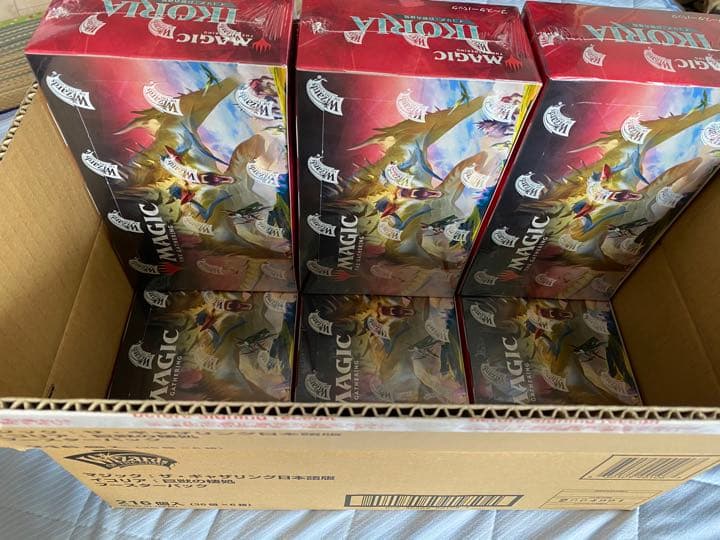 イコリア6BOX&プレミアムプロモパック＆ゴジラスリーブ