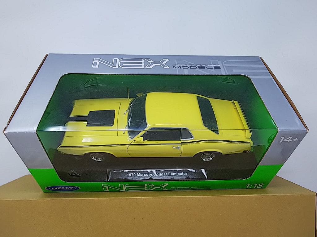 ウェリー 1/18 マーキュリー・クーガー・エリミネーター ダイキャストカー