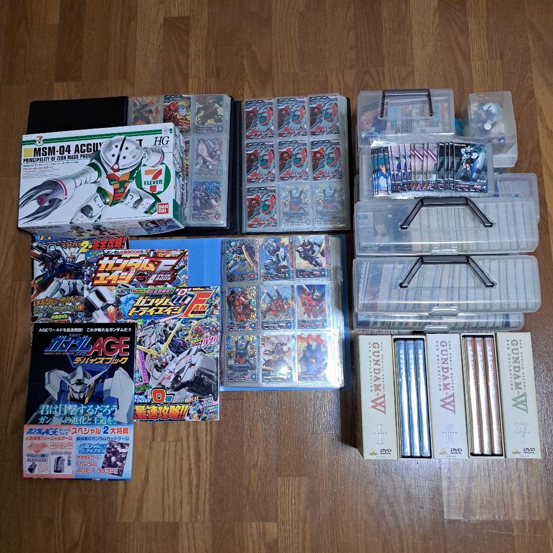 ガンダムw　トライエイジ　アッガイセブンイレブン　dvd　まとめ売り