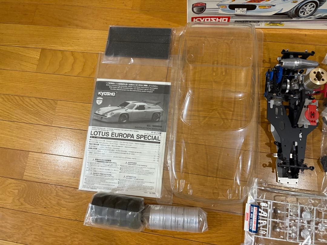 ★☆激レア　京商　エンジンカー　サーキットの狼　ロータスヨーロッパスペシャル