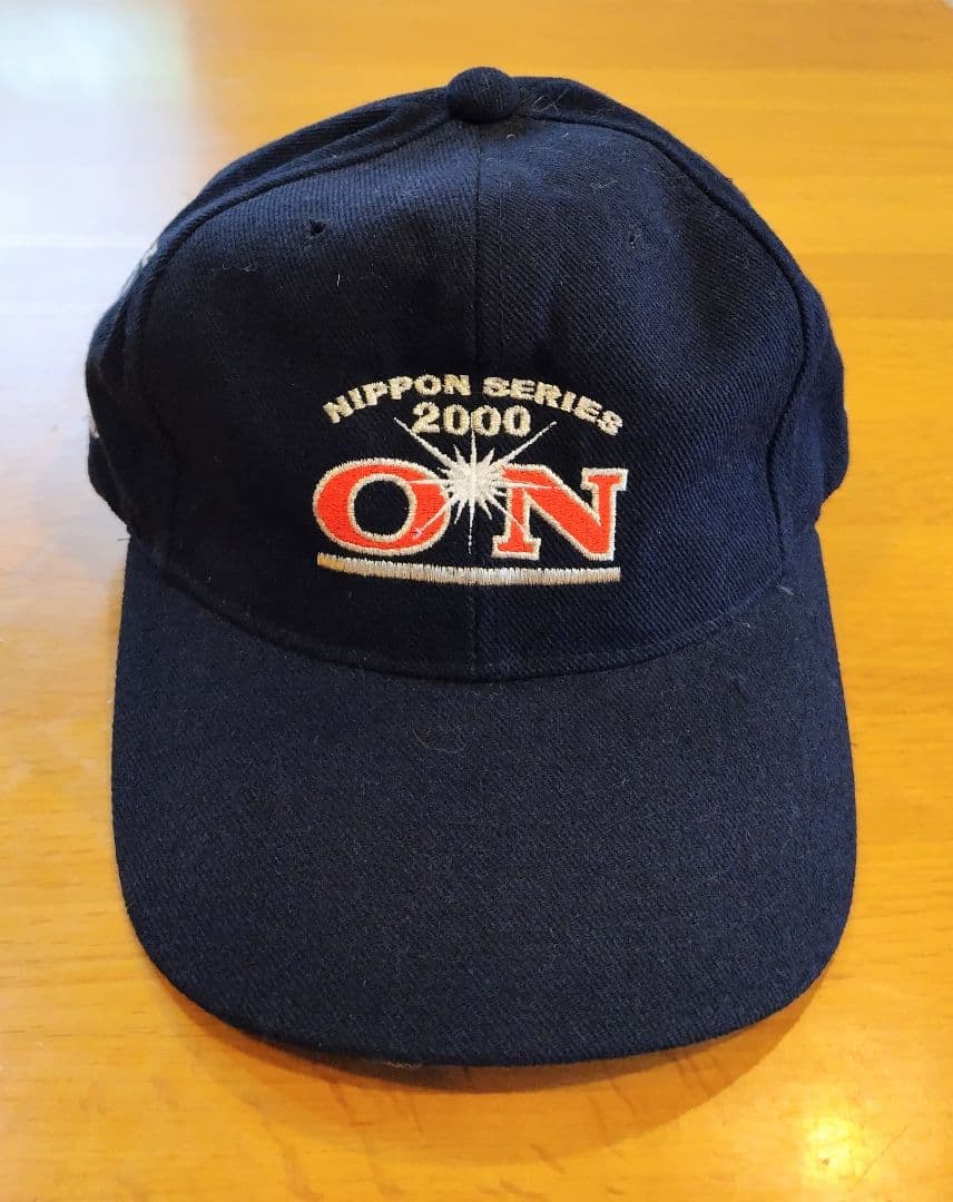 長嶋巨人　王ダイエー　ON対決　日本シリーズ 　 キャップ　帽子　サイン刺繍入り