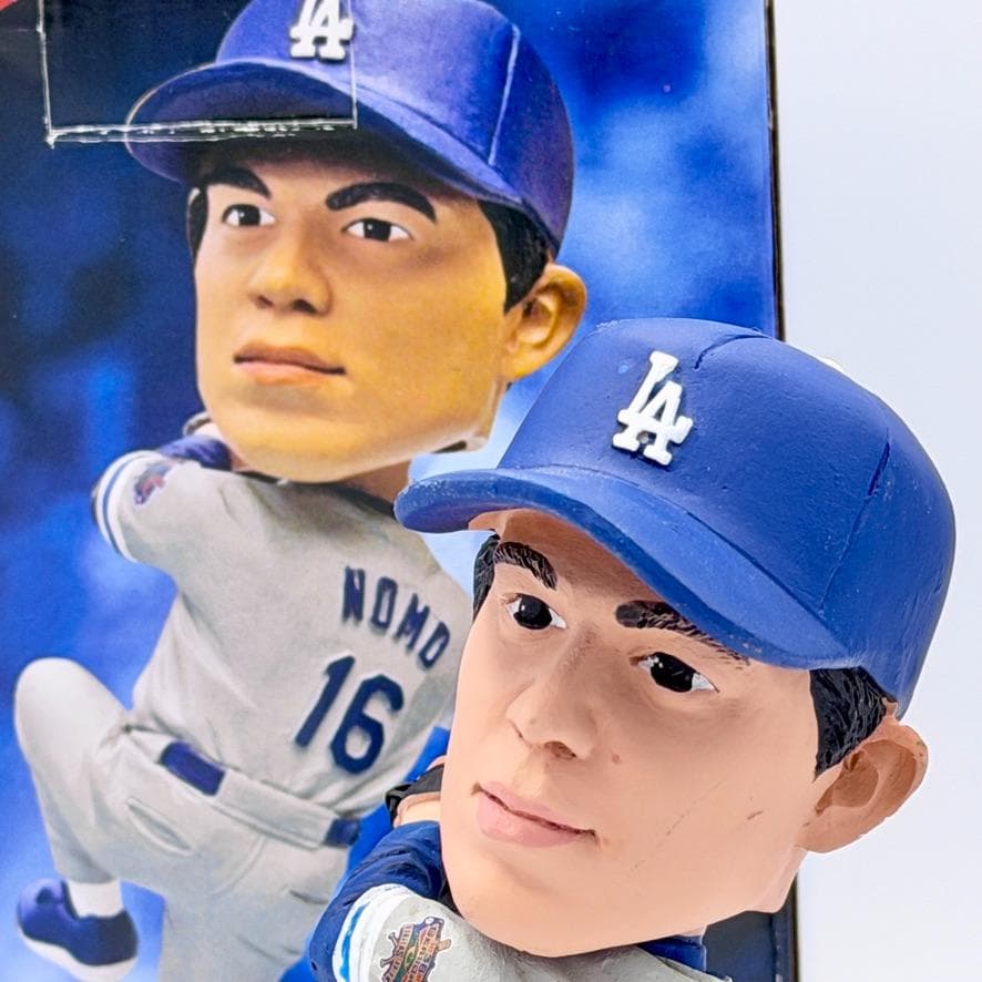 野茂英雄 2013年 球場配布 非売品 トルネード ボブルヘッド ドジャース
