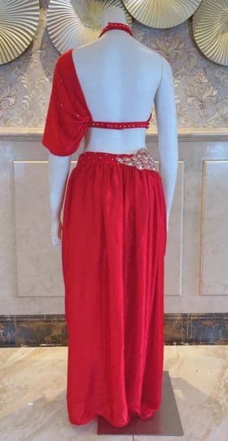たまにゃろ～　お得 美品一点物 ベリーダンス衣装 スカートセットL