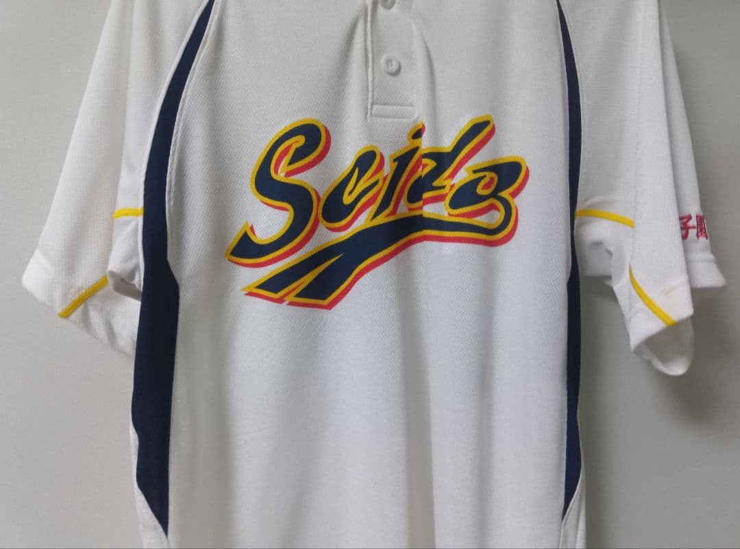 野球漫画ダイヤのA 青道高校野球部ミズノ ユニフォーム Tシャツ Mサイズ