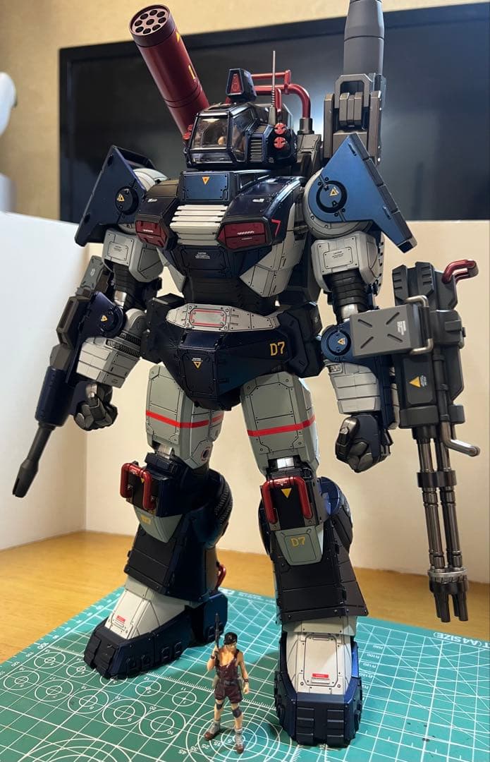ダグラム 1/35 DXコンプリート版【完成品】LED電飾