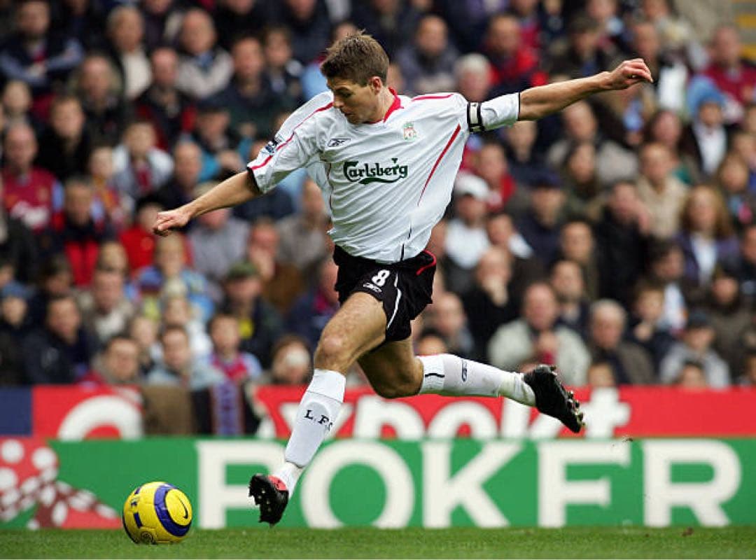 リバプール ジェラード8番 2005-06 AWAYユニフォーム【Reebok】